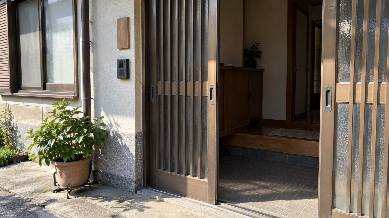 見守り訪問の支援風景